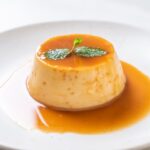 Flan de doce de leite. Receita Uruguaia.